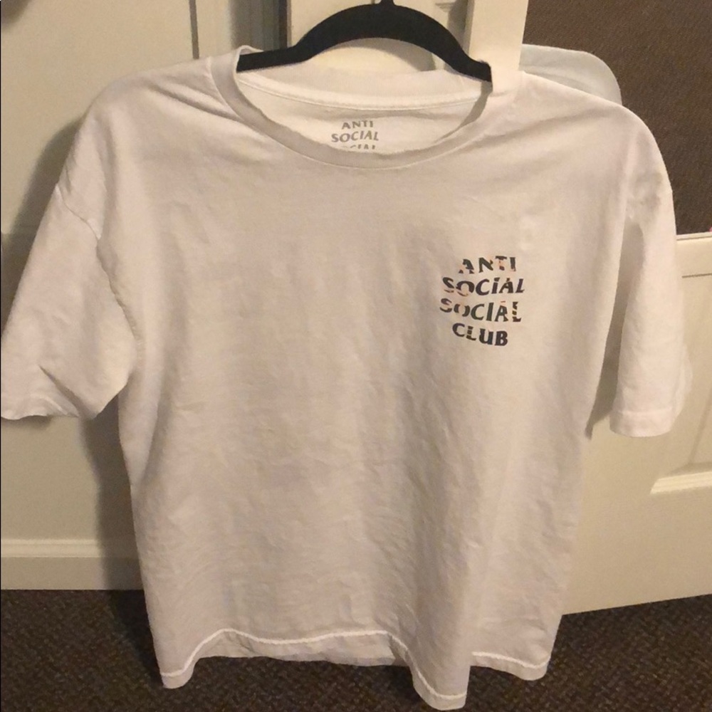 Anti social social club t shirt